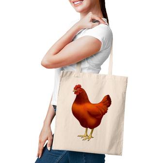 Rhode Island Red Hen Chicken Lover Tote Bag | Mazezy