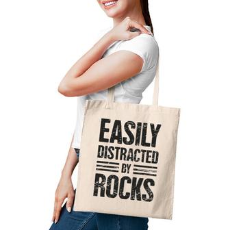 Rock Collector Geology & Mineral Rockhounding Rockhound Tote Bag | Mazezy