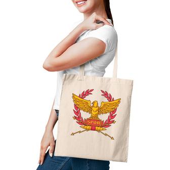 Roman Standard - Spqr Military Tote Bag | Mazezy