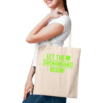 Saint Patrick's Shenanigans Tote Bag | Mazezy