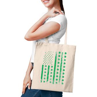 Saint St Patrick's Day Usa American Irish Shamrock Ireland Tote Bag | Mazezy