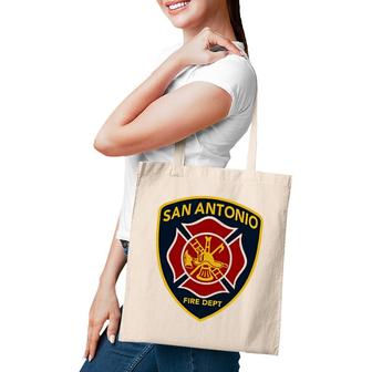 San Antonio Fire Department Firefighter Tote Bag | Mazezy
