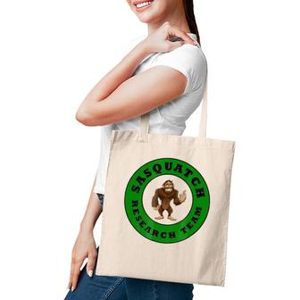 Sasquatch Research Team Bigfoot Tote Bag | Mazezy