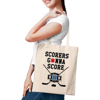 Scorers Gonna Score In Fantasy Hockey Tote Bag | Mazezy