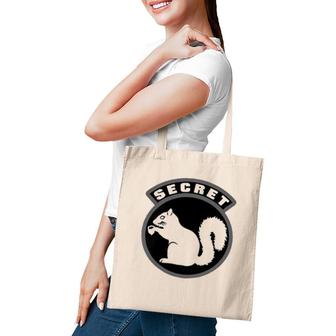 Secret Squirrel Military Intelligence Field Patch Tote Bag | Mazezy