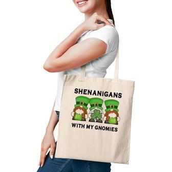Shenanigans With My Gnomies Gift Tote Bag | Mazezy