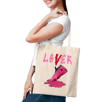 Shocking Pink 14S Tee Loser Lover Drip Drip 14 Shocking Pink Tote Bag | Mazezy