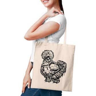 Silkie Chicken Animal Lover Tote Bag | Mazezy