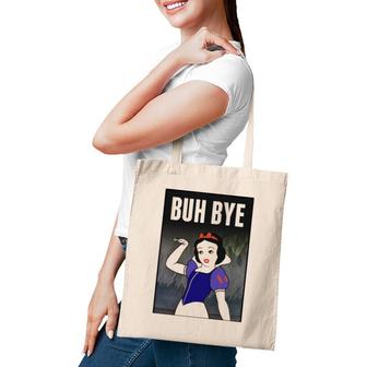 Snow White Buh Bye Poster Tee Tote Bag | Mazezy