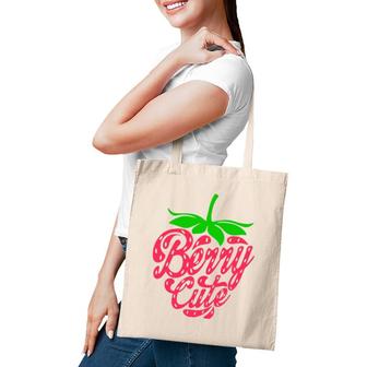 Strawberry Berry Cute Summer Fruit For Berry Lover Tote Bag | Mazezy