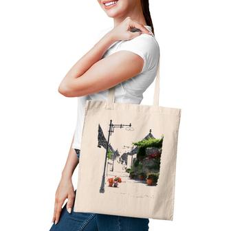 The Trulli Of Alberobello Italy Apulia Puglia Italia Tote Bag | Mazezy