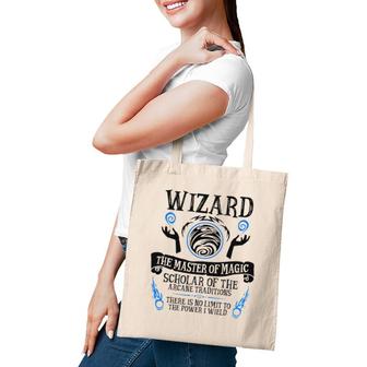 The Wizard Fantasy Rpg Tabletop Rpg Ttrpg D20 Ver2 Tote Bag | Mazezy
