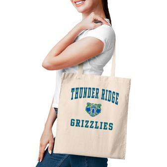 Thunder Ridge High School Grizzlies C1 Ver2 Tote Bag | Mazezy