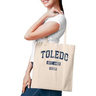 Toledo Ohio Oh Vintage Design Tote Bag | Mazezy DE