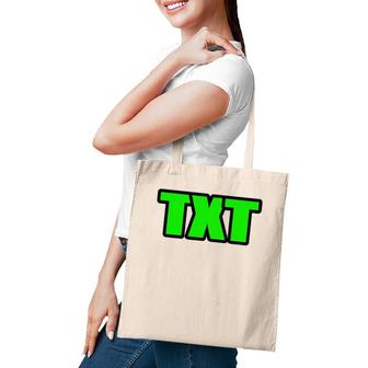 Txt Tomorrow Together Kpop Fanminimalist Green Tote Bag | Mazezy