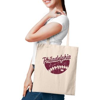 Vintage Philadelphia Baseball Philly Retro Fan Weathered Tote Bag | Mazezy