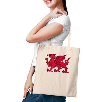 Welsh Red Dragon Flag Of Wales Tank Top Tote Bag | Mazezy