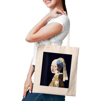 Womens Girl With A Pearl Earring By Johannes Vermeer Tote Bag | Mazezy