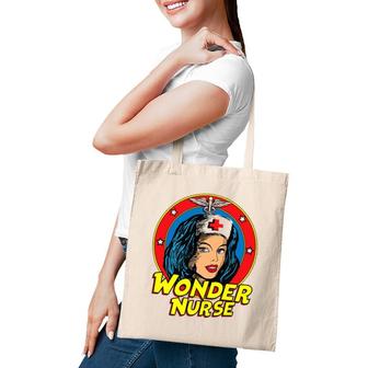 Wonder Nurse The Real Hero Tote Bag | Mazezy