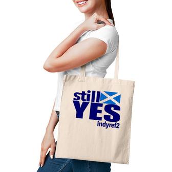 Yes To Scottish Independence Referendum Indyref2 Ver2 Tote Bag | Mazezy