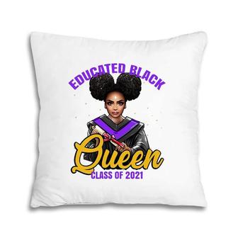 2021 Graduation Gifts For Black Women Queen Seniors College Pillow | Mazezy