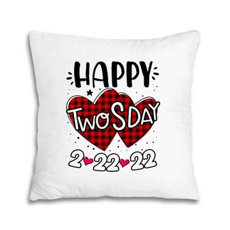 2022 Funny 22222 Event Happy Teaching Birthday Twosday Pillow | Mazezy