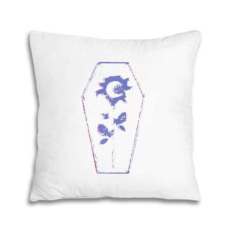 3D Coffin Gothic Lifestyle Gift Pillow | Mazezy