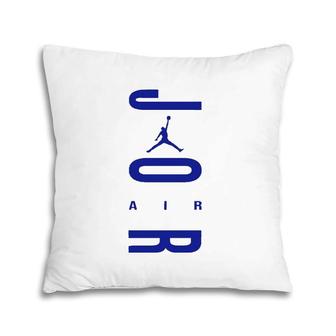 5 Racer Blue Tee Rare Breed Shoes Streetwear Racer Blue 5S Pillow | Mazezy