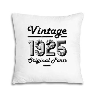 96Th Birthday Vintage Women 96 Years Old Gift For Her 1925 Zip Pillow | Mazezy