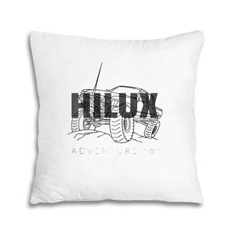 Adventure 101 Funny Hilux Tacoma Pickup Pillow | Mazezy