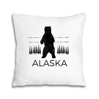 Alaska Alaskan Bear Alaska Gift Alaska Tank Top Pillow | Mazezy