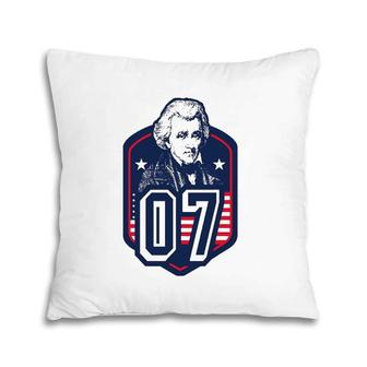 Andrew Jackson Seventh President Jersey Style Pillow | Mazezy
