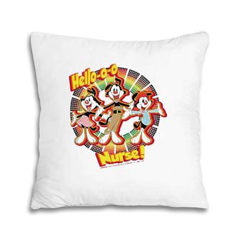 Animaniacs Group Shot Hello-O-O Nurse Pillow | Mazezy