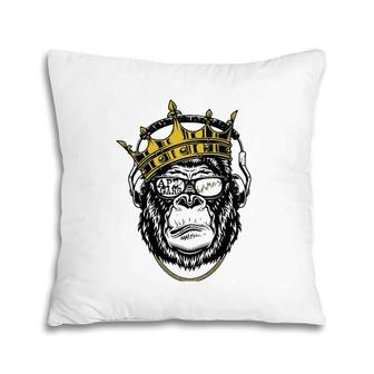 Ape Gang For Life Crown Stock Market Options Trader Apparel Pillow | Mazezy