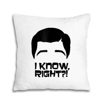 Archer I Know Right Archer Hairline Pillow | Mazezy