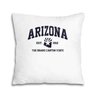 Arizona Az Usa Vintage State Athletic Style Gift Pillow | Mazezy UK