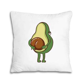 Avocado Costume Vegan Vegetarian Cute Fresh Avocado Pillow | Mazezy