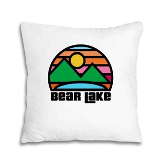 Bear Lake Utah And Idaho Vacation Souvenir Pillow | Mazezy