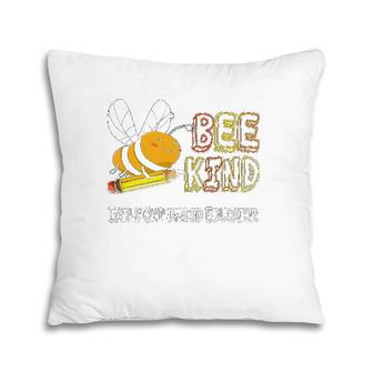 Bee Kind Early Childhood Educator Preschool Teacher Gift Pillow | Mazezy