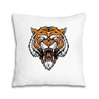 Bengal Tiger Lover Vintage Gift Pillow | Mazezy DE