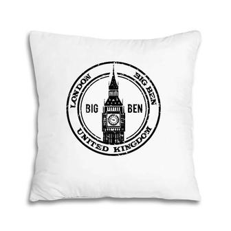Big Ben Clock Tower Souvenir England London Pillow | Mazezy