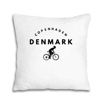 Bike Copenhagen Denmark On Bicycle Pillow | Mazezy