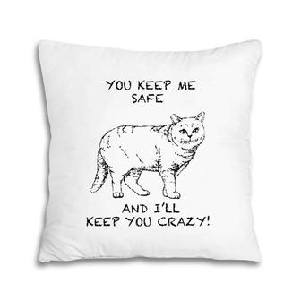 British Shorthair Funny Cat Quote Hand Drawn Art Gift Raglan Baseball Tee Pillow | Mazezy