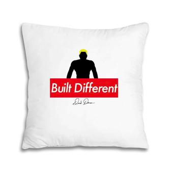 Built Different Men’S Workout Fitness Pillow | Mazezy