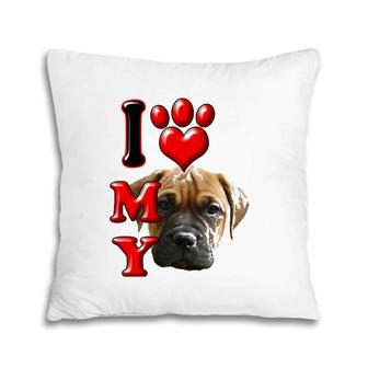 Bull Mastiff Dog Lover & Gifts For Men & Women Pillow | Mazezy