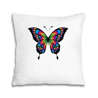 Butterfly Aesthetic Soft Grunge Pillow | Mazezy