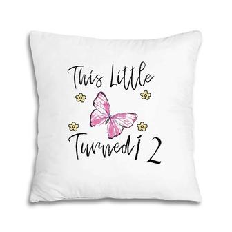 Butterfly Themed Birthday Party Gift For A 12 Years Old Pillow | Mazezy