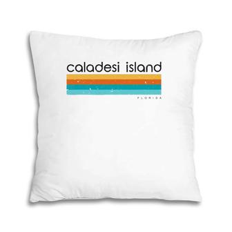 Caladesi Island Florida Fl Vintage Design Pillow | Mazezy DE