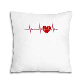 Cardiology Cardiologist Heartbeat Ekg Pulse Cath Lab Nurse Pillow | Mazezy