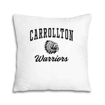 Carrollton High School Carrollton Warriors C3 Ver2 Pillow | Mazezy